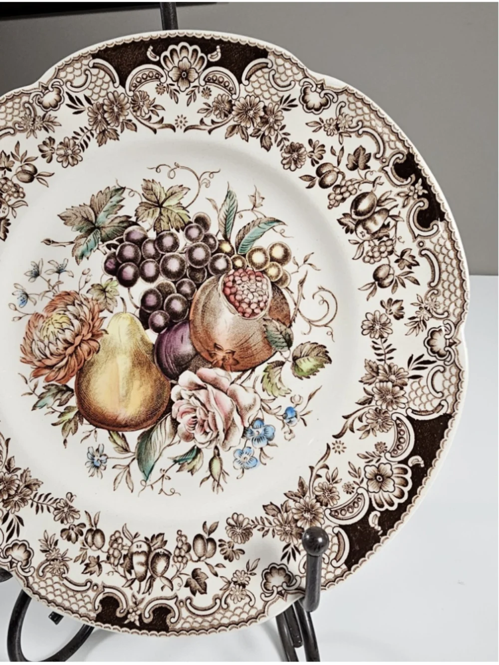 Vintage Johnson Bros Harvest Fruit 8